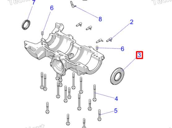  Сальник PTO Polaris 850 5418739