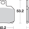 Колодки тормозные задние SBS 730LS 