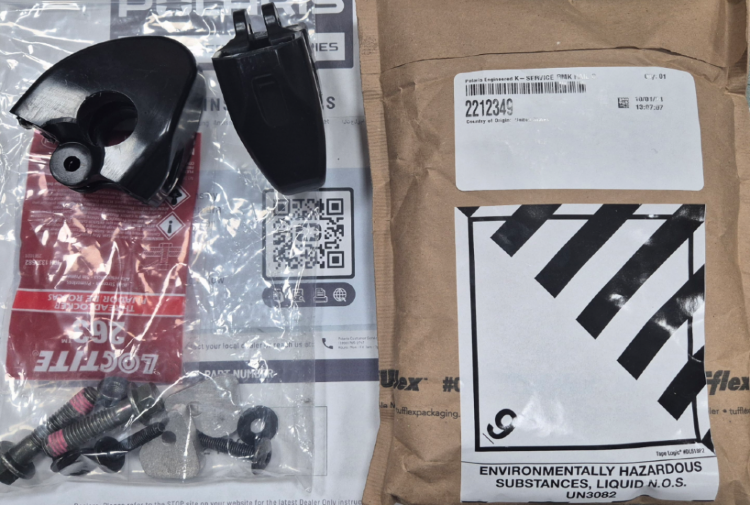 Комплект наконечников рельса Polaris 850, 9R 25+ 2212349