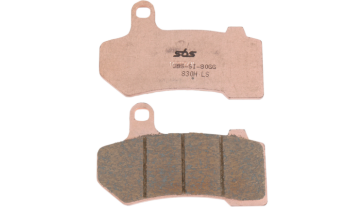 Колодки тормозные задние SBS 830H.LS для Harley-Davidson (41852-08 41852-08A 41852-08B 41854-08 42850-06)